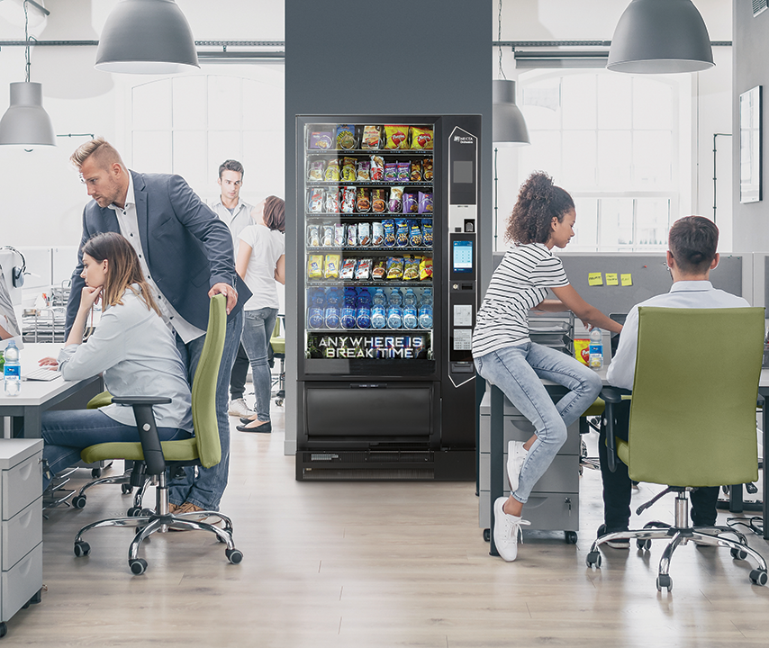 Máquinas de vending modernas